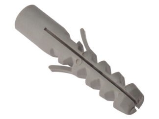 Forgefix Nylon Wall Plug Rimless M10 x 50mm Bag 50 (5028485365938) FORRIM1050M