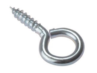 Forgefix Screw Eyes ZP 35 x 8Ga Bag 10 (5028485031017) FORSE358M
