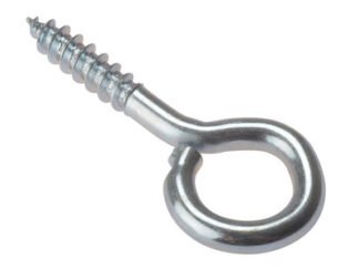 Forgefix Screw Eyes ZP 75 x 18Ga Bag 10 (5028485031246) FORSE7518M