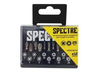 Forgefix Spectre™ Bit Set, 12 Piece (5028485220312) FORSPBSPZT12