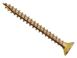 Forgefix Spectre™ PZ Compatible Wood Screw CSK ZYP 6.0 x 40mm Box 200 (5028485191964) FORSPE640Y