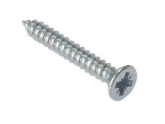 Forgefix Self-Tapping Screw Pozi Compatible CSK ZP 3/4in x 6 Box 200 (5028485917045) FORSTCK346Z