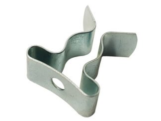 Forgefix Tool Clips 1/4in Zinc Plated (Bag 25) (5028485200604) FORTC14