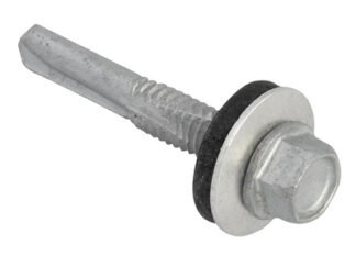 Forgefix TechFast Hex Head Roofing Screw Self-Drill Heavy Section 5.5 x 35mm Pack 100 (5028485100409) FORTFHH5535