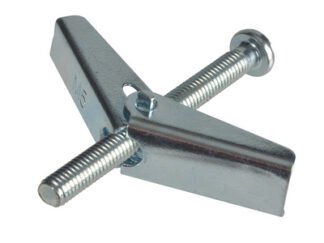 Forgefix Plasterboard Spring Toggle M3 x 50mm Bag 10 (5028485536840) FORTOG350M
