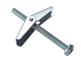 Forgefix Plasterboard Spring Toggle M5 x 100mm Bag 10 (5028485713722) FORTOG5100M