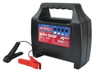 Faithfull Vehicle Battery Charger 20-65Ah 4 amp (5023969300948) FPPAUBC4AMP