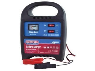 Faithfull Vehicle Battery Charger 9-112Ah 8 amp (5023969300955) FPPAUBC8AMP