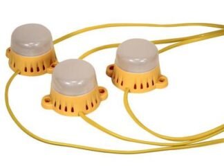 Faithfull Festoon Lights 10 LED Bulbs 110V 22m (5023969008721) FPPSLFESTL22