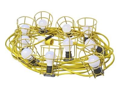 Faithfull Festoon Lights 10 ES Bulbs 110V 22m (5023969313443) FPPSLFESTOON