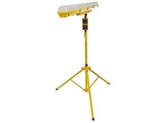 Faithfull LED Plasterers Tripod Light 5ft 4050 Lumens 240V (5023969314235) FPPSLFWT44W