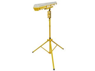 Faithfull LED Plasterers Tripod Light 5ft 4050 Lumens 110V (5023969314242) FPPSLFWT44WL