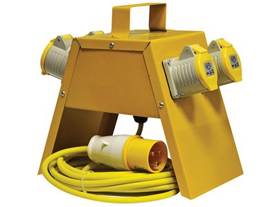 Faithfull Distribution Box 4-Way 110V (5023969222516) FPPTLDB4L