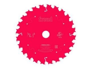 Freud Wood Circular Saw Blade 165 x 20 x 1.7/1.3mm x 24T (4059952519814) FRE03FS09686