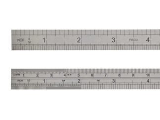 Fisco 712S Stainless Steel Rule 300mm / 12 Inch (5013623400046) FSC712S
