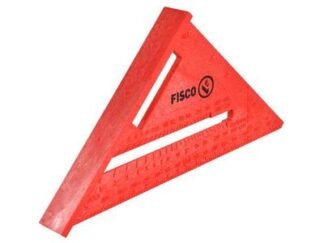 Fisco X55E Red Plastic Rafter Angle Square 175mm (5013623402262) FSCX55E