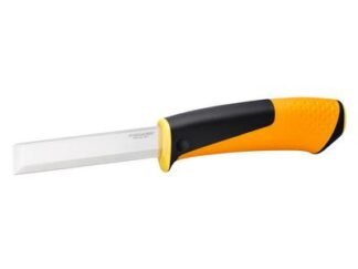 Fiskars Carpenters Knife with Sharpener (6411501560209) FSK1023621 *Restrictions - See Description*