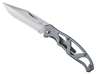 Gerber Paraframe Mini SS Folding Clip Knife - Fine Edge (0013658484856) GER1013954