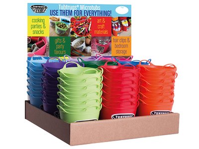 Red Gorilla Tubtrugs Micro Tub - Mixed, Display 108 Piece (72984800732224) GORMMTDISP