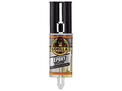 Gorilla Glue Gorilla 5 Min 2-Part Epoxy Syringe 25ml (5704947001520) GRGGES25