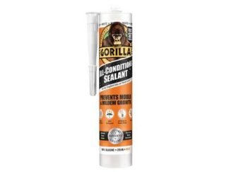 Gorilla Glue Gorilla All Condition Sealant White 295ml (5704947007508) GRGSEALWH295