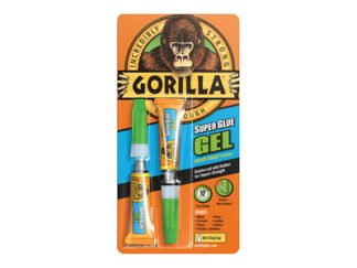 Gorilla Glue Gorilla Superglue Gel 3g (Twin Pack) (5704947002824) GRGSGG23