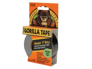 Gorilla Glue Gorilla Tape® Handy Roll 25mm x 9m Black (5704947001704) GRGTHR