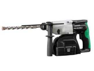 Hikoki DH24DVC SDS Plus Hammer Drill 3-Mode 24V 2 x 2.0Ah NiMH (4966376307029) HIKDH24DVC