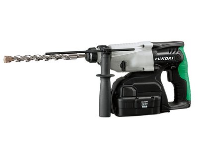 Hikoki DH24DVC SDS Plus Hammer Drill 3-Mode 24V 2 x 2.0Ah NiMH (4966376307029) HIKDH24DVC