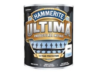Hammerite Ultima Metal Paint Smooth White 750ml (5010212651926) HMMUMSWH750