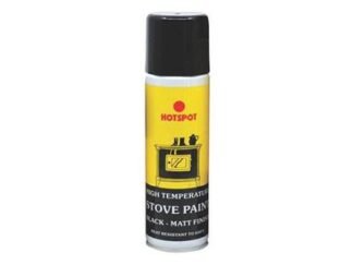 Hotspot Spray Stove Paint Matt Black 150ml (5016564200911) HOT200911