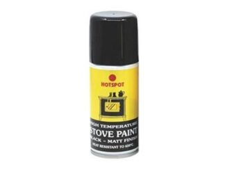 Hotspot Spray Stove Paint Matt Black 450ml (5016564200942) HOT200941