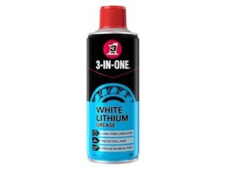 3-In-One 3-IN-ONE White Lithium Spray Grease 400ml (5032227440166) HOW44016