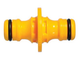 Hozelock 2291 Double Male Connector 12.5mm (1/2in) (5010646005203) HOZ2291