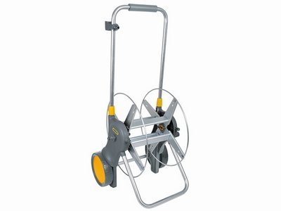 Hozelock 2460 90m Assembled Metal Hose Cart ONLY (5010646054294) HOZ2460