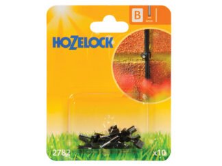Hozelock 2782 Wall Clip 4mm (Pack 10) (5010646040389) HOZ2782