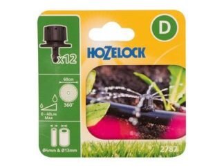 Hozelock 2787 End of Line Adjustable Mini Sprinkler 4/13mm (Pack 12) (5010646060820) HOZ27870012