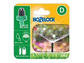 Hozelock 2791 180 degrees Micro Spray Jet (Pack 12) (5010646060912) HOZ27910012