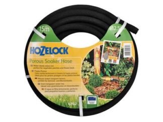 Hozelock 6762 Porous Soaker Hose 15m 12.5mm (1/2in) Diameter (5010646010313) HOZ6762