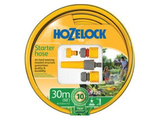 Hozelock 7230P Starter Hose Starter Set 30m 12.5mm (1/2in) Diameter (5010646053211) HOZ72309000