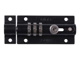 Squire CombiBolt 3 Re-Codable Locking Bolt Black 92mm (5012245031034) HSQCOMBI3