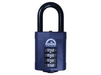 Squire CP50/1.5 Combination Padlock 4-Wheel 50mm Long Shackle 38mm (5012245021806) HSQCP5015