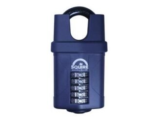Squire CP60 Combination Padlock 5-Wheel 60mm Close Shackle (5012245025750) HSQCP60CS
