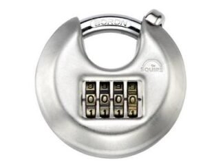 Squire DCL1COMBI Combination Disc Lock 70mm (5012245014105) HSQDCL1COMBI