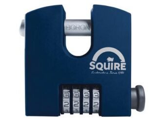Squire SHCB65 Stronghold Re-Codable Padlock 4-Wheel (5012245009026) HSQSHCB65