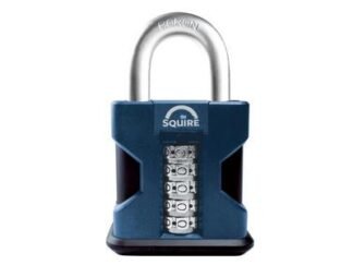 Squire SS50 Hi-Security Combi Padlock 50mm Open Shackle (5012245028690) HSQSS50COMB