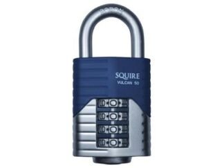 Squire Vulcan Open Boron Shackle Combination Padlock 50mm (5012245035506) HSQVC50