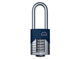 Squire Vulcan Long Boron Shackle Combination Padlock 60mm (5012245035636) HSQVC60LS