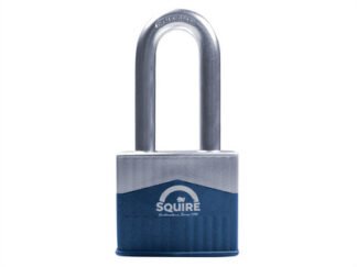 Squire Warrior High-Security Long Shackle Padlock 65mm (5012245035711) HSQW65LS