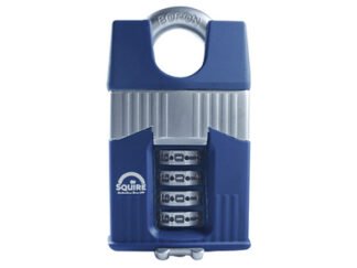 Squire Warrior High-Security Closed Shackle Combination Padlock 55mm (5012245035810) HSQWC55CS